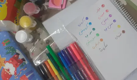 ماژیک رنگ آمیزی پیکاسو مدل کالی کیدز بسته 12 عددی