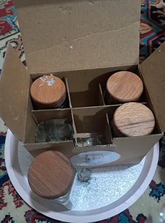 جای ادویه ال وی مدل 741 مجموعه 6 عددی