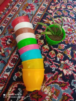 گلدان کلاسیک مدل G3006 مجموعه 10 عددی