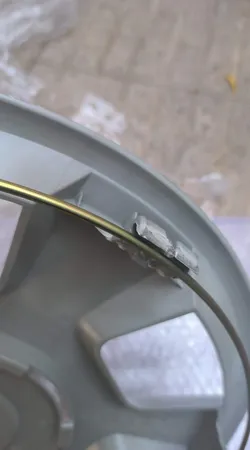 قالپاق چرخ تی پی ای مدل TPA-PS04 سایز 15 اینچ مناسب برای پژو پارس بسته 4 عددی