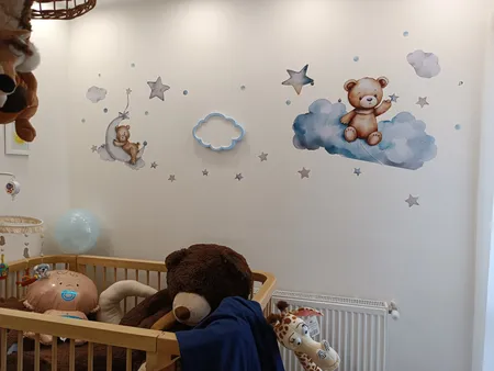 استیکر دیواری کودک راتیانا مدل خرس کوچولو 01