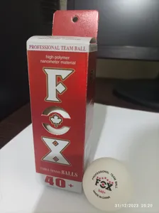 تجریه خرید توپ پینگ پنگ فاکس مدل هفت ستاره بسته سه عددی