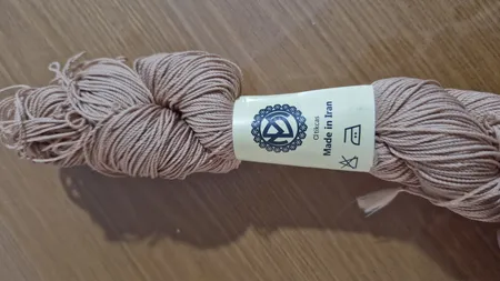 نخ قلاب بافی مدل مرسریزه کد 50