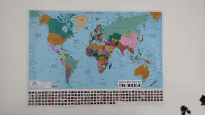 تجریه خرید نقشه سیاسی جهان انتشارات اندیشه کهن پرداز کد 2023