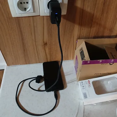 شارژر دیواری 45 وات 2 پورت وونک مدل CA-45 به همراه کابل USB‑C