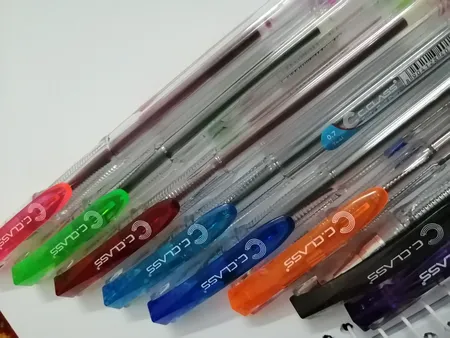 خودکار سی.کلاس مدل سلفی بال پن کد 3011 بسته 8 عددی