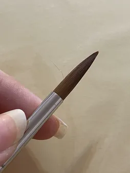 قلم مو گرد خرم شماره 8 کد 555