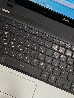 استیکر لپ تاپ کد sp-ace03 به همراه برچسب حروف فارسی کیبورد