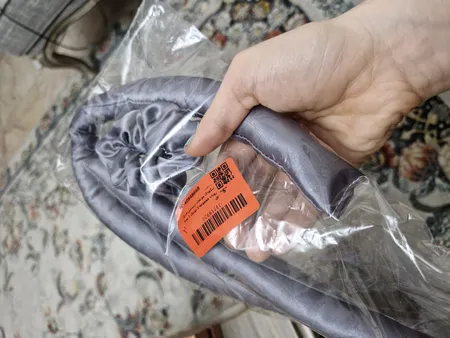 بیگودی مو مدل پرنسس طرح روبان به همراه کش مو بسته 2 عددی