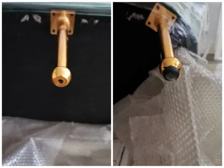 مبل راحتی سه نفره مدل صدفی