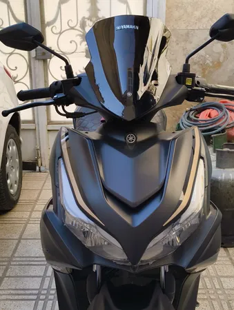 طلق و نئون اسپورت موتور سیکلت وارون مدل W-87-BLK مناسب برای یاماها آیروکس