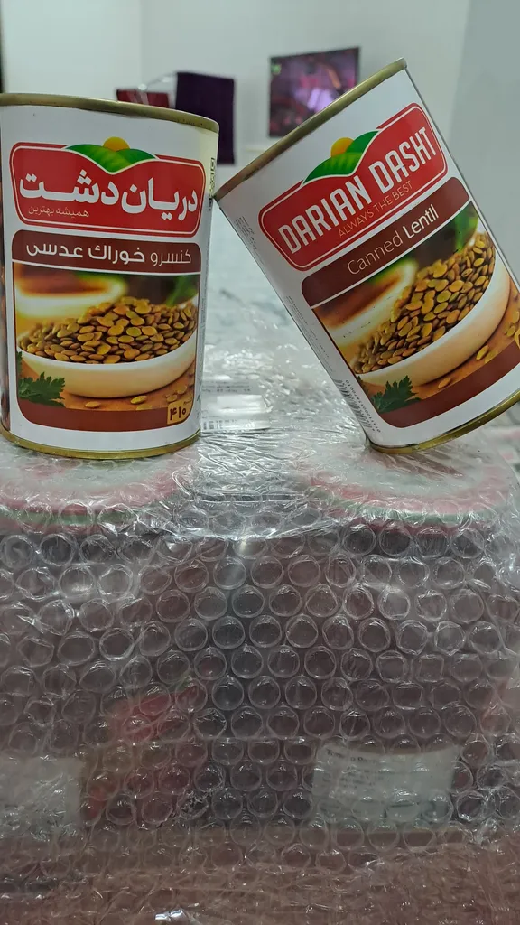 کنسرو خوراک عدسی دریان دشت - 420 گرم
