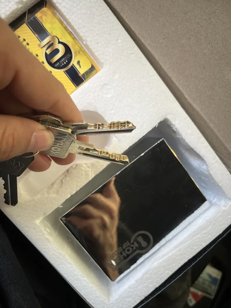 قفل کهن مدل گاردار کلید دوشیار پله کد 95