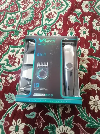 ست ماشین اصلاح موی صورت و بدن وی جی ار مدل 105