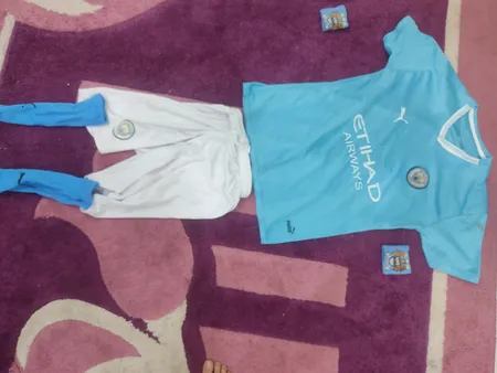 ست پنج تکه لباس ورزشی پسرانه مدل منچسترسیتی طرح هالند 2024