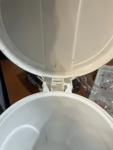 تجریه خرید ست سطل زباله و فرچه ونوس پلاستیک مدل سنگی 20