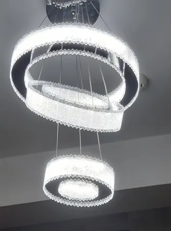 لوستر مدل سه حلقه مدرن