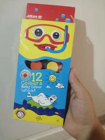 آبرنگ 12 رنگ آریا کد 2-5009