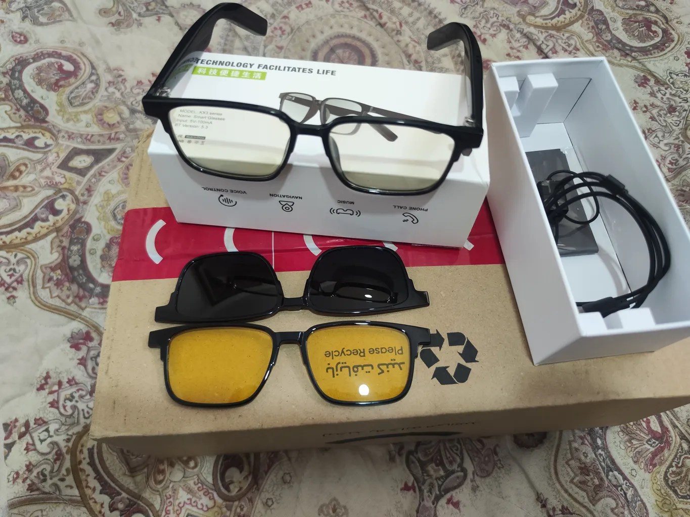 عینک هوشمند ای ویر مدل KX3