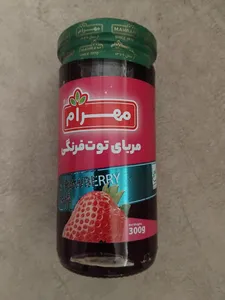 تجریه خرید مربا توت فرنگی مهرام - 300 گرم