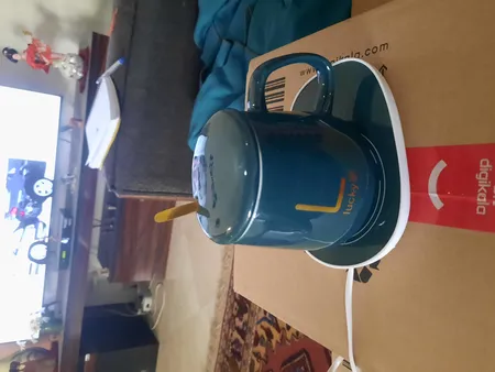 ماگ حرارتی لاکی طرح هیتردار به همراه صفحه گرمکن