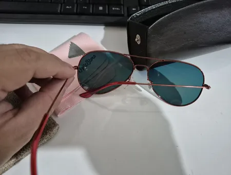 عینک آفتابی خلبانی مدل P-3025 Polarized Tiger Fire