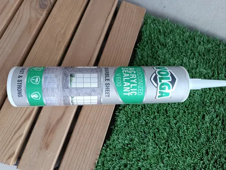 چسب ماستیک ولگا مدل ماربل شیت وزن 500گرم مجموعه 4عددی