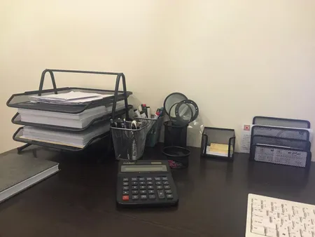 ست لوازم اداری رومیزی مدل CH-53 مجموعه پنج عددی