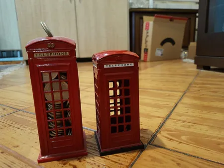 قلک طرح کیوسک تلفن لندن مدل 212-2