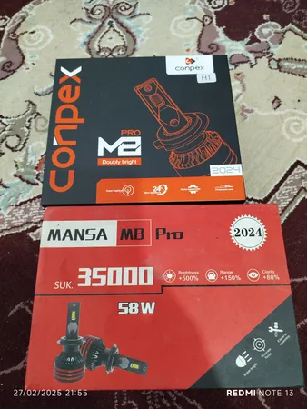 هدلایت کانپکس مدل M8PRO 2025 پایه H1 بسته دو عددی