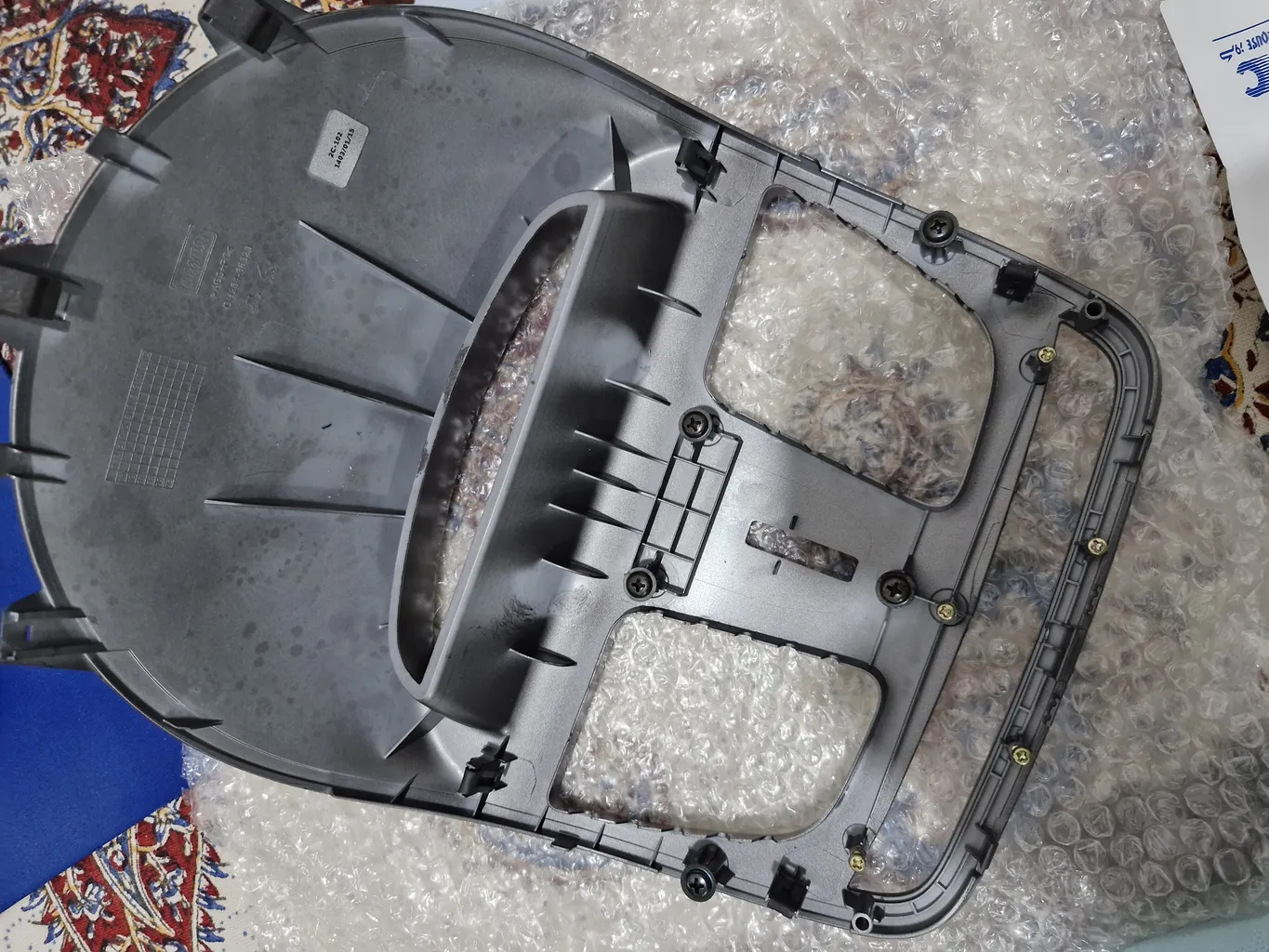 قاب ساعت و دریچه کولر خودرو کروزپلاس مدلSPN001 مناسب برای ساینا