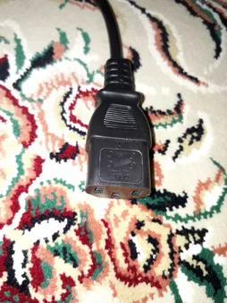 کابل برق سه پین منبع تغذیه کامپیوتر ای پی نت مدل Gold طول 1.5 متر