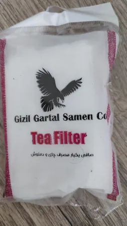 فیلتر چای قزل چای کد M15 سه بسته 60 عددی