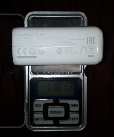 شارژر دیواری انکر مدل POWERPORT III 65W A2712