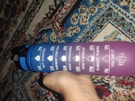 قمقمه دوچرخه مدل REFILL پاستیلی گنجایش 1 لیتر