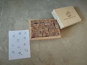 تجریه خرید مهر توتو طرح اشکال کد K-2604 مجموعه 40 عددی