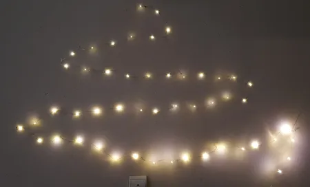 ریسه ال ای دی سحاب کد مفتولی به طول 5 متر