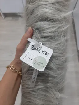 پادری شاران هوم طرح خز فانتزی سایز 60x100 سانتی متر