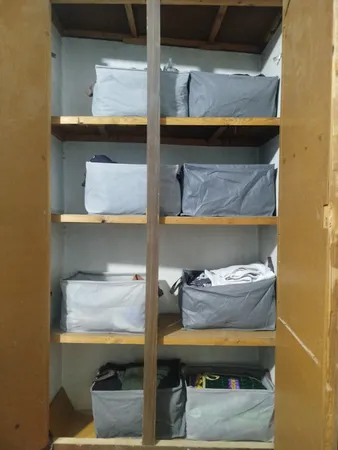 باکس لباس مدل تاشو بسته 4 عددی