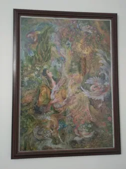 پازل 1000 تکه ترنم طرح نقاشی فرشچیان