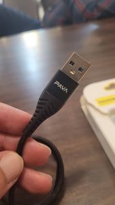كابل تبدیل USB به لایتنینگ پاواریال مدل PA-DC132 طول 1 متر