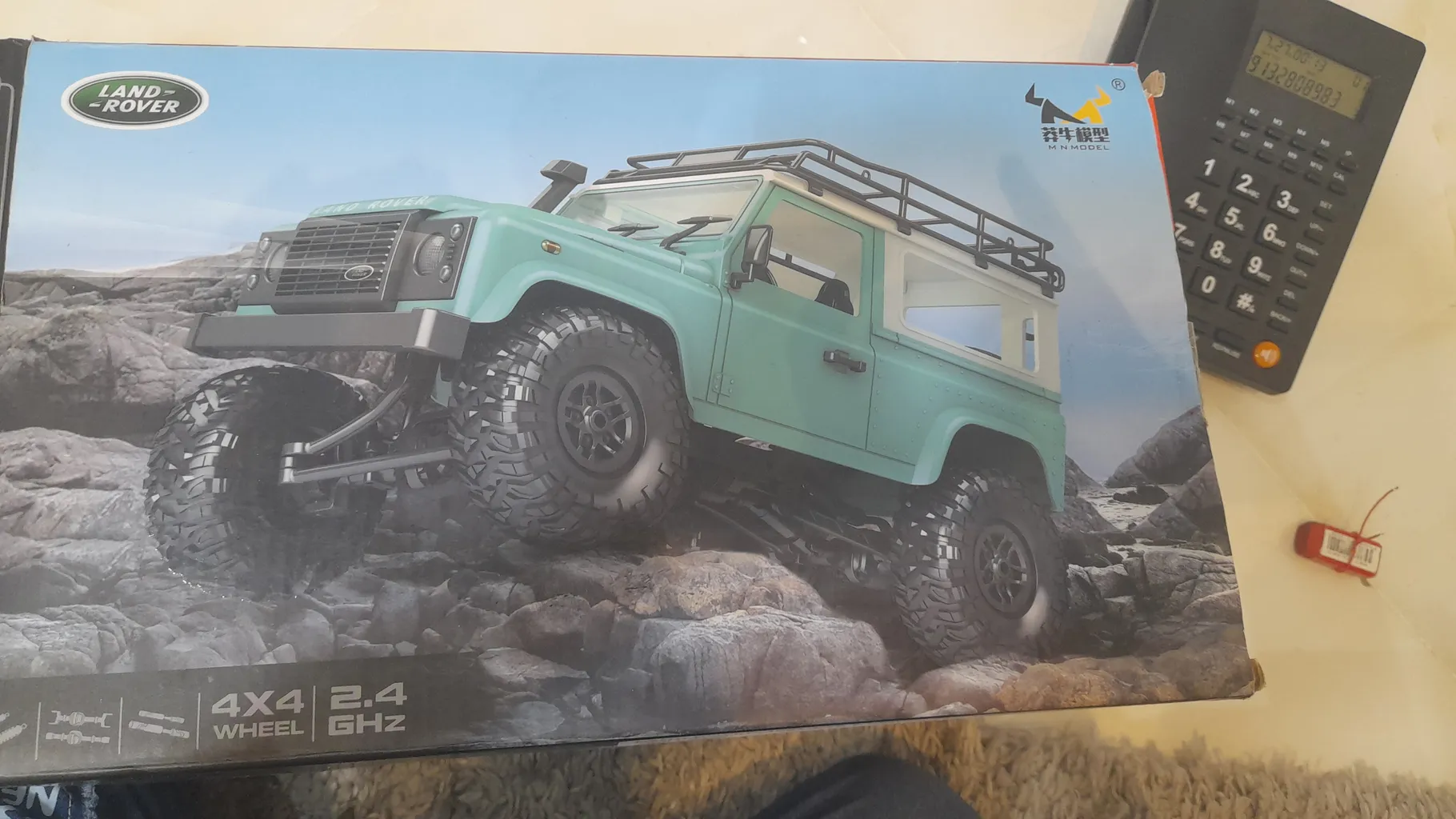 ماشین بازی کنترلی مدل جیپ کد mn90