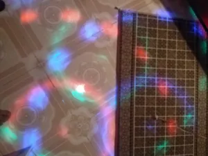 تجریه خرید رقص نور ای لایت مدل Party RGB کد A51
