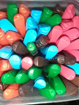 خودکار رنگی کیان قطر نوشتاری 1 میلی متر بسته 50 عددی