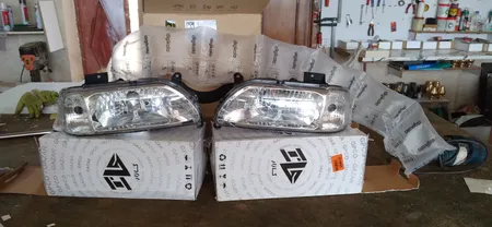 چراغ جلو خودرو گازار مدل JT123 مناسب برای پراید 131 بسته دو عددی