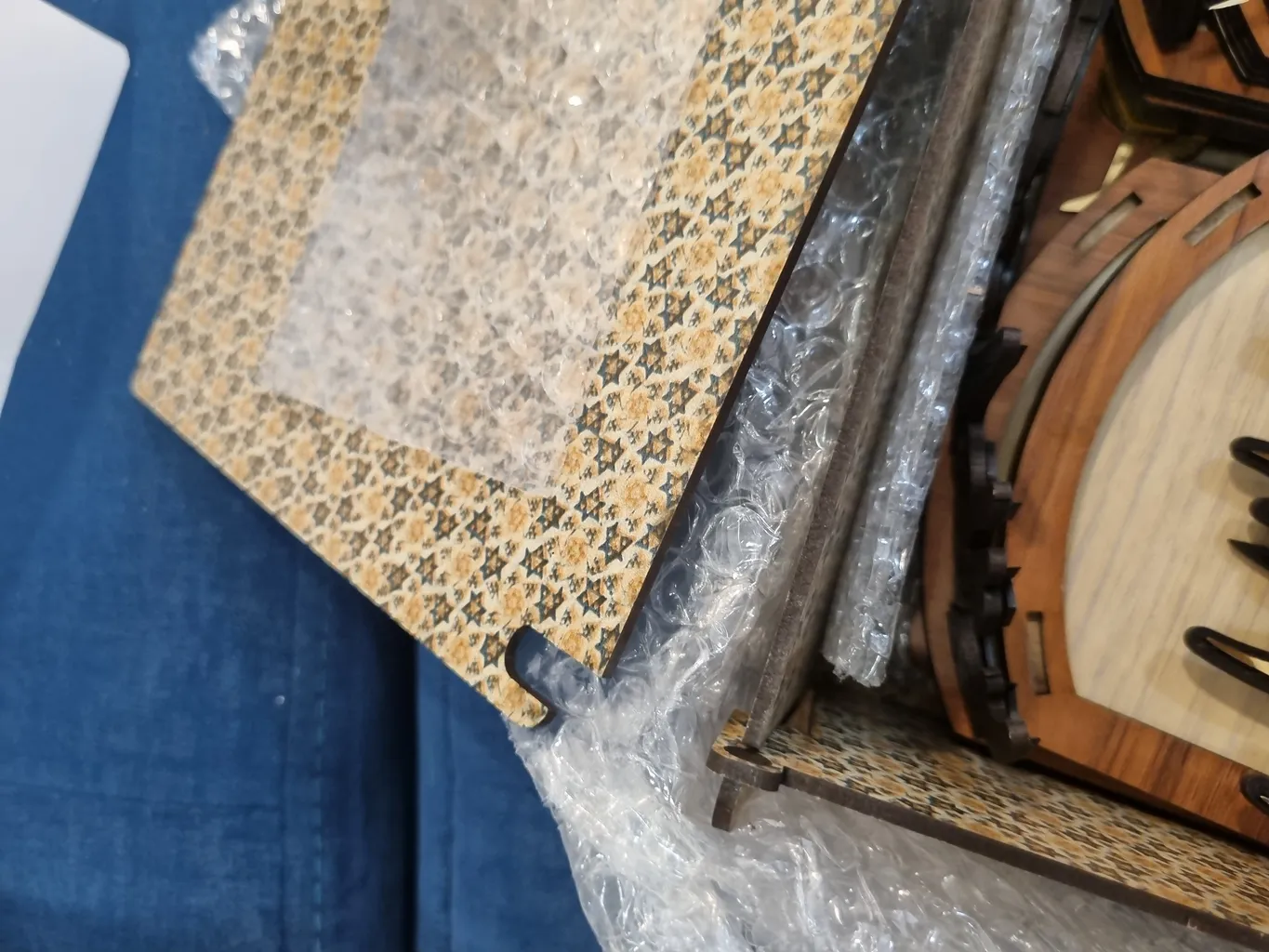 ست 8 تکه هفت سین چوبی مبین ایده مدل آمد بهار جان ها کد 111