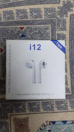 هدفون بی‌سیم مدل i12 plus - TWS