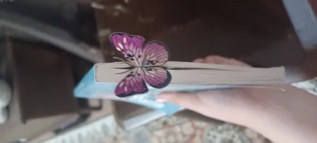 نشانگر کتاب باروچین مدل پروانه ها کد bk-19 بسته 2 عددی