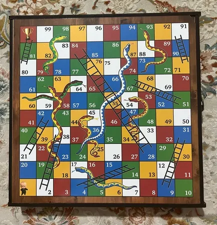 بازی فکری منچ و شطرنج کد 01 مجموعه 5 عددی