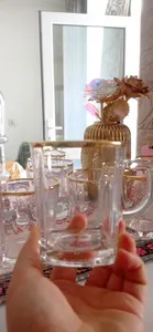 تجریه خرید لیوان بلینک مکس مدل کار لب طلایی کد 68 بسته 6 عددی